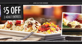 Ruby Tuesday: $5 Off Two Entrees Coupon Available
