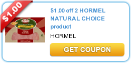 Save $1.00 on Two Hormel Natural Choice Products