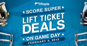 Score Super Lift Ticket Deals on Game Day with Liftopia
