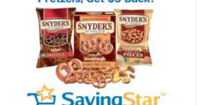 Snyders Pretzel Savingstar Coupon – $5.00 wyb $15.00