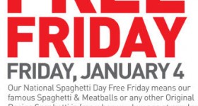 Spaghetti Warehouse| Buy One Get One Free Entree Coupon (1/4 Only)