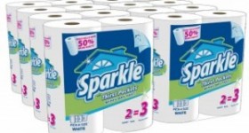 Sparkle Giant Rolls Paper Towels $0.88 Each!
