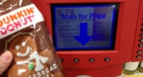 Target: 90% off all Christmas items = Dunkin’ Donuts Coffee possibly as low as $0.04 per bag!!