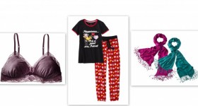 Target Daily Deals: Women’s Lace Bralette, Junior Knit Sleepwear and Solid Pashminas