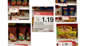 Target Unadvertised Gift Card Deal (Super Cheap Old El Paso, Barilla, Ragu and More!)