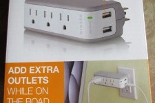 *The Best Cord Space Saver* Belkin Mini Surge Protector Dual USB Charger