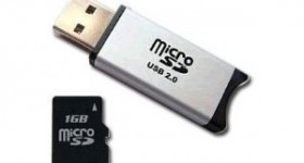 USB Adapter For Micro SD Card: $0.91 + FREE Shipping