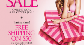 Victoria’s Secret Semi-Annual Sale + Free Shipping on $50 Order!