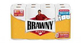 Walmart: Brawny Paper Towels $0.78/Regular Roll!