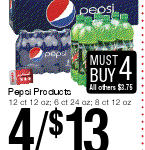 Weis – Pepsi Multipacks $2.25