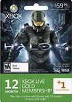Xbox LIVE 12-Month Gold Membership + 1 Bonus Month Card for $39.99 SHIPPED!