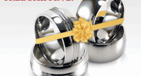2 Men’s Titanium Rings for only $14.99 shipped!