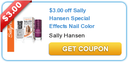 3 New Sally Hansen coupons – Save up to $11!