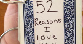52 Weeks of Pinterest: Week 6 – “52 Reasons I Love You” Valentine’s Day Craft!
