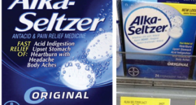 Alka-Seltzer Original only $0.98 at Walmart