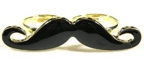 Amazon: Mustache Ring – only .89 shipped!