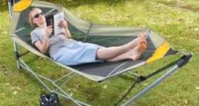Amazon: Portable Folding Hammock – only $39.99 (reg $100)!