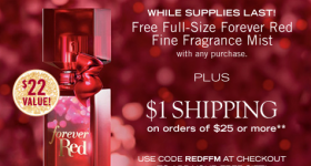 BathandBodyWorks.com: FREE Full Size Fragrance Mist With Any Purchase + $1 Shipping Offer (Valid Today 1/29 Only)