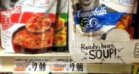 Campbell’s Go Soup Catalina – $.50 at Giant