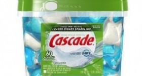 Cascade ActionPacs Dishwasher Detergent $0.16 Per Pac + FREE Shipping!