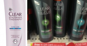Clear Shampoo or Conditioner as low as $0.99 each at Target