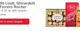 CVS – Lindt Chocolates as low as Free