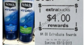 CVS: Possibly Free Schick Hydro Shave Gel