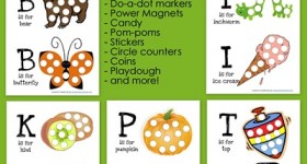 Educational Freebie: Alphabet Do-A-Dot Printables