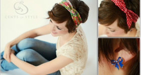 Fashion Friday | Headwrap and Stud Earring For Just $9.99 Shipped!