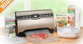 FoodSaver V3880 Vacuum Sealer – The Master Chef Kit for $123 Shipped