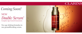 Free Clarins Double Serum Sample