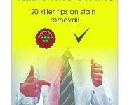 FREE Kindle Book: Be An Ace in removing stains… 20 killer tips on how to remove stains
