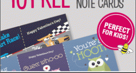 Free Sample Roundup: Valentine’s Notecards, Biggest Loser Workout Music + More!