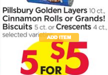 Giant Eagle: Pillsbury Sweet Rolls, Only $0.50 After Coupon