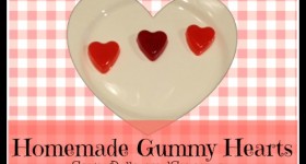 Homemade Gummy Candy Hearts Recipe