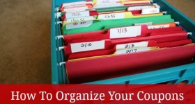 How to organize your coupons (Whole Insert Filing Method)