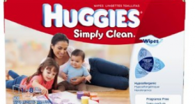 Huggies Simply Clean Fragrance Free Baby Wipes $10.69 Shipped (less than 2¢ per wipe)