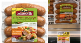 Johnsonville Chicken Sausage just $1.19 each at Harris Teeter