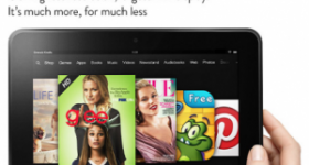 Kindle Fire HD 8.9″: $269 + FREE Shipping
