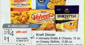 Kraft Dinner Deals at Walgreens Starting 2/17