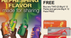 Kroger: Big K Soft Drink Coupon