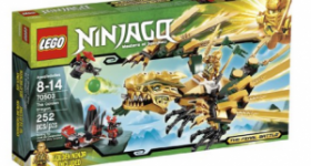 LEGO Ninjago The Golden Dragon Set: $24.99 (17% off)