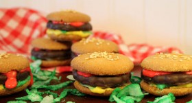 Mini Burger Cookies