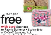 O-Cel-O Scrub Sponges Coupon – Save $1.00/2