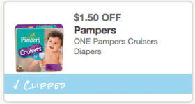 Pampers diaper coupons
