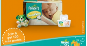 Pampers Gifts to Grow: Free 10-point code