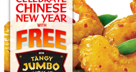 Panda Express: Free Tangy Jumbo Shrimp (Today 2/13 Only)
