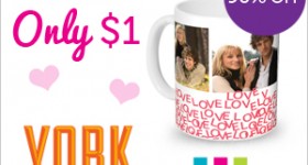 Personalized Photo Mug for $1 + 40 FREE Photo Prints!!!