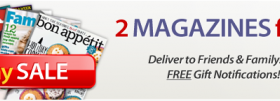 Pick Two Magazine Subscriptions for Only $10!