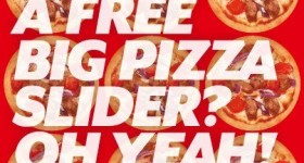 Pizza Hut: FREE Big Pizza Slider Today between 4 and 7 pm